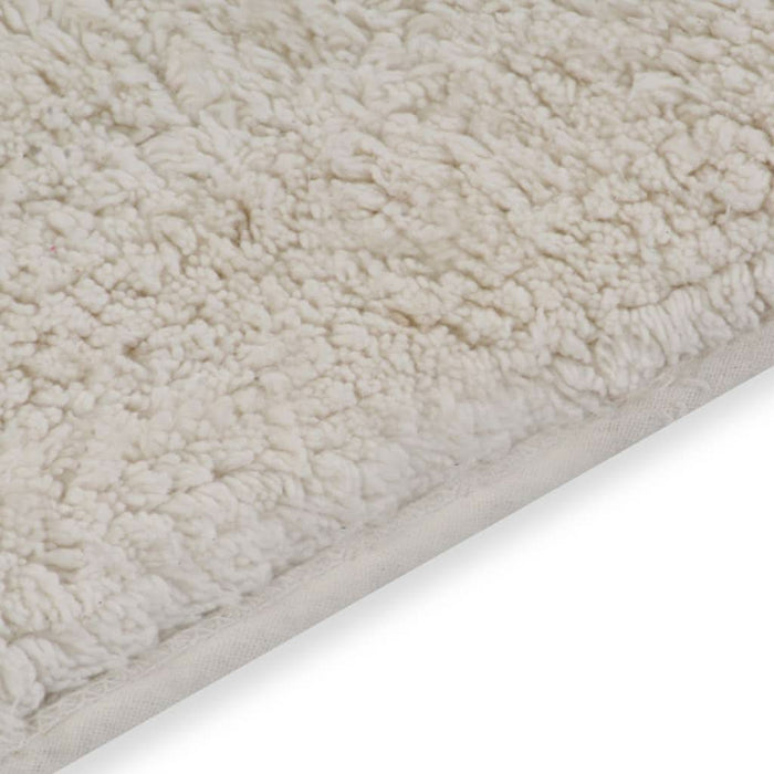 Set covorașe baie, 2 piese, alb, textil - WALTI WALTI