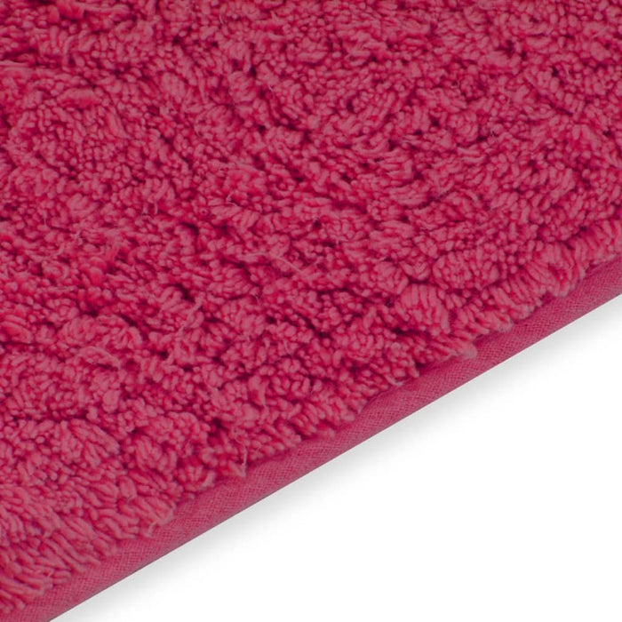 Set covorașe baie, 2 buc., textil, fucsia WALTI