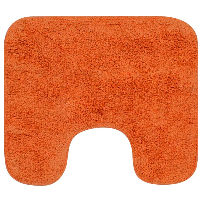 Set covorașe de baie, 2 buc., textil, portocaliu - WALTI WALTI