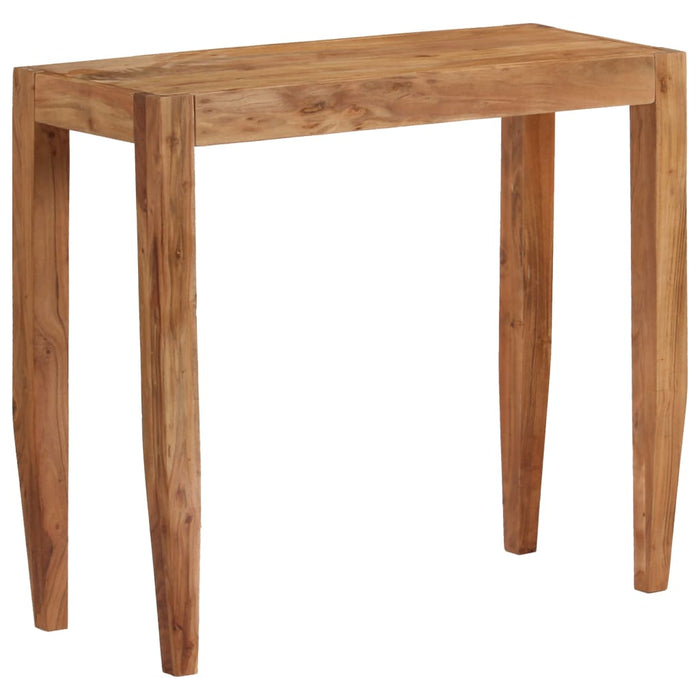 Masă consolă, 101 x 35 x 80 cm, maro, lemn masiv de acacia WALTI