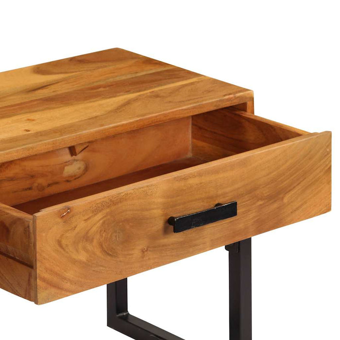 Dulap, 110 x 30 x 45 cm, lemn masiv de acacia WALTI