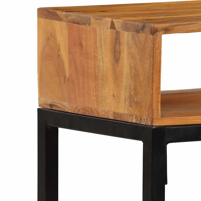 Dulap, 110 x 30 x 45 cm, lemn masiv de acacia WALTI