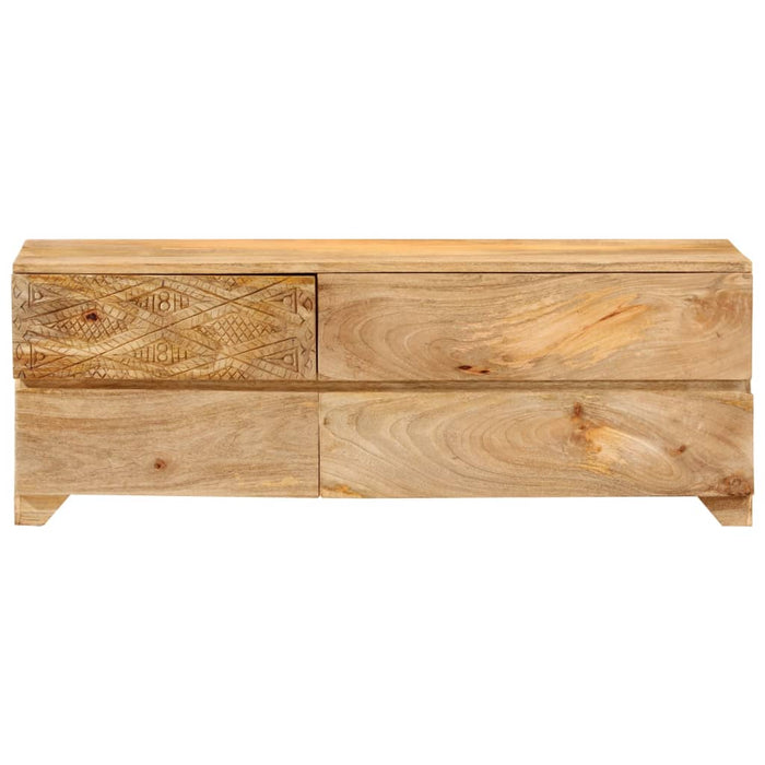 Comodă TV, 110x30x40 cm, lemn masiv de mango - WALTI WALTI