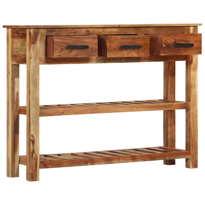 Dulap cu 3 sertare, 110x30x80 cm, lemn masiv WALTI