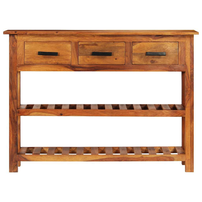 Dulap cu 3 sertare, 110x30x80 cm, lemn masiv WALTI