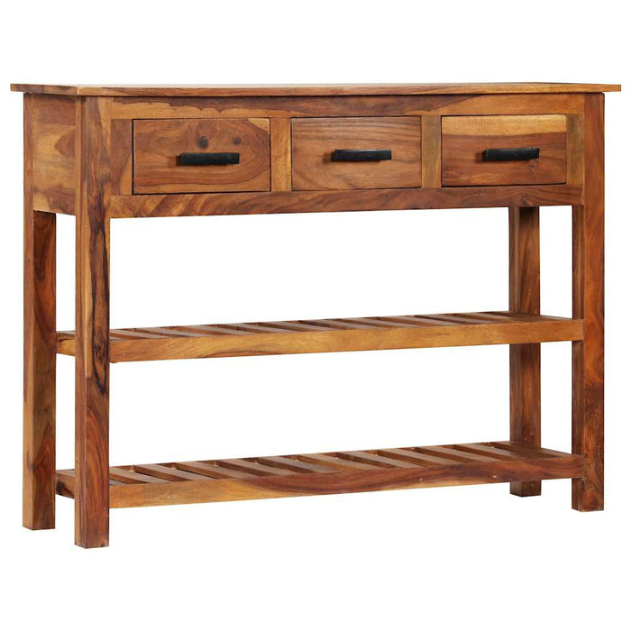 Dulap cu 3 sertare, 110x30x80 cm, lemn masiv WALTI