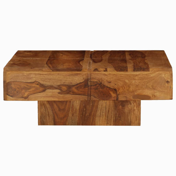 Măsuță de cafea, 80x80x30 cm, lemn masiv de acacia - WALTI WALTI