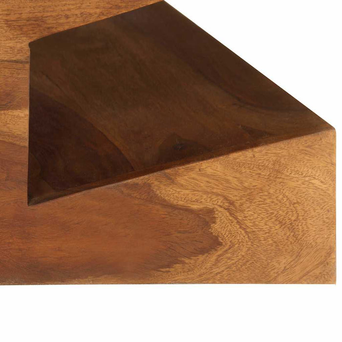 Măsuță de cafea, 90 x 60 x 30 cm, lemn masiv de acacia WALTI
