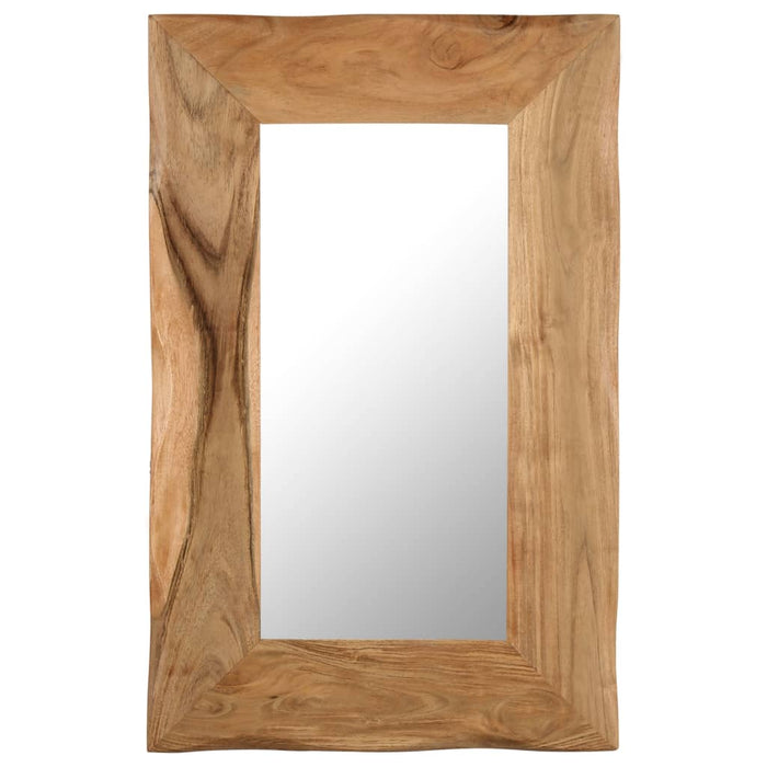 Oglindă cosmetică, 50 x 80 cm, lemn masiv de acacia WALTI