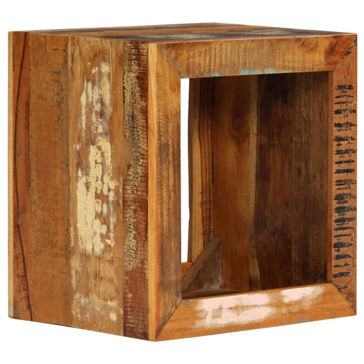 Scaun, 40 x 30 x 40 cm, lemn masiv reciclat - WALTI WALTI