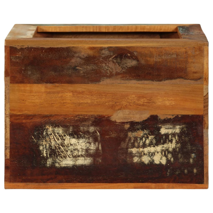 Scaun, 40 x 30 x 40 cm, lemn masiv reciclat - WALTI WALTI