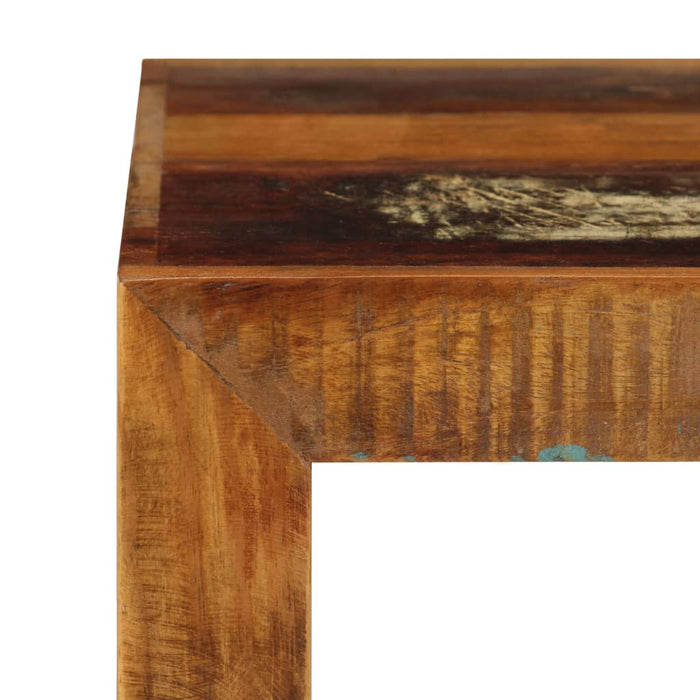 Scaun, 40 x 30 x 40 cm, lemn masiv reciclat - WALTI WALTI