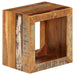 Scaun, 40 x 30 x 40 cm, lemn masiv reciclat - WALTI WALTI