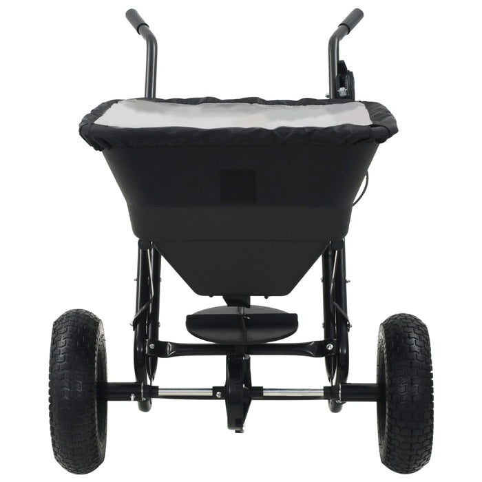Utilaj de împrăștiat sare, 106x73x76 cm, PVC și oțel, 45 L WALTI