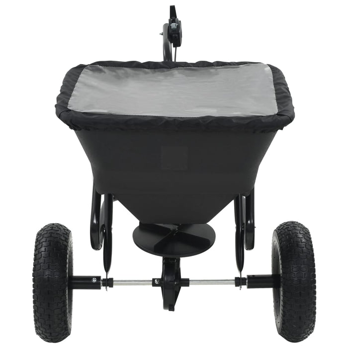Utilaj de împrăștiat sare, 125x74x79 cm, PVC și oțel, 45 L - WALTI WALTI