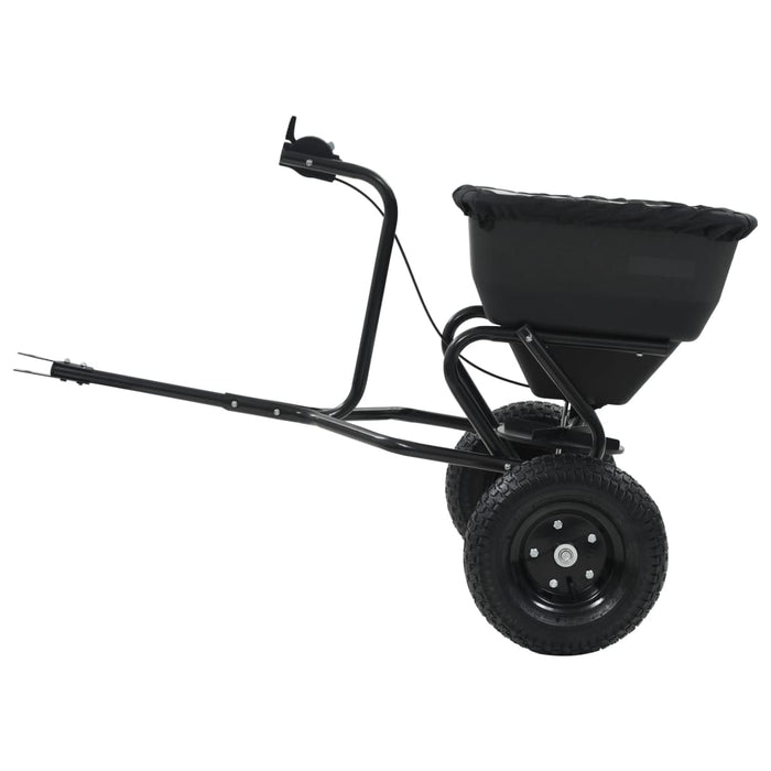 Utilaj de împrăștiat sare, 125x74x79 cm, PVC și oțel, 45 L - WALTI WALTI