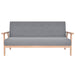 Set canapele 2 piese Textil Gri deschis - WALTI WALTI