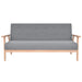Set canapele 3 piese Textil Gri deschis - WALTI WALTI