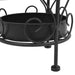 Suport pentru umbrelă, stil vintage, metal, 26x46 cm, negru - WALTI WALTI