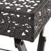 Măsuță de ceai pliabilă stil vintage negru 58x35x72 cm metal - WALTI WALTI