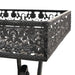 Măsuță de ceai pliabilă stil vintage negru 58x35x72 cm metal - WALTI WALTI