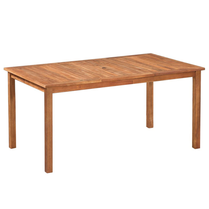 Set mobilier de exterior, 7 piese, negru și maro, poliratan - WALTI WALTI