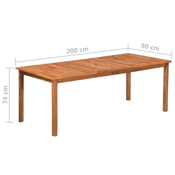 Set mobilier de exterior, 9 piese, negru și maro, poliratan - WALTI WALTI