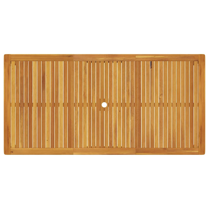 Masă de grădină, 200x100x74 cm, lemn masiv de acacia - WALTI WALTI