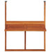 Masă de balcon suspendată, 64,5x44x80 cm, lemn masiv de acacia - WALTI WALTI