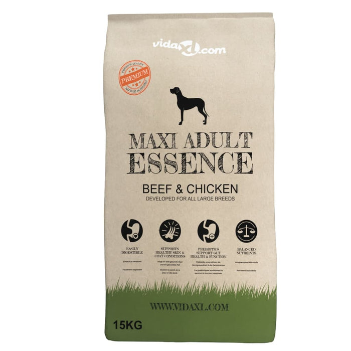 Premium Hrană câini uscată vită și pui, adulți, 2 buc., 30 kg - WALTI WALTI