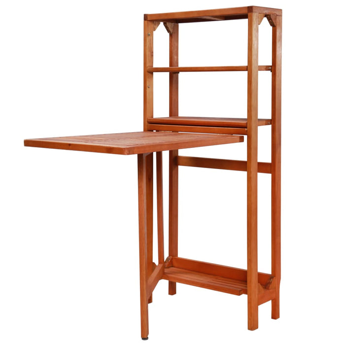 Set mobilier bistro pliabil, 3 piese, lemn masiv de acacia - WALTI WALTI