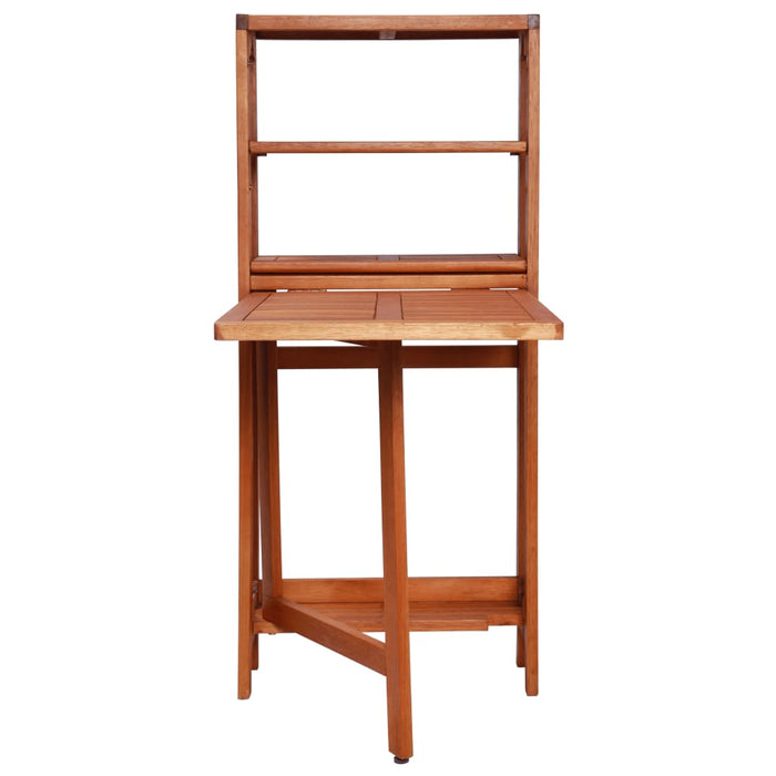 Set mobilier bistro pliabil, 3 piese, lemn masiv de acacia - WALTI WALTI