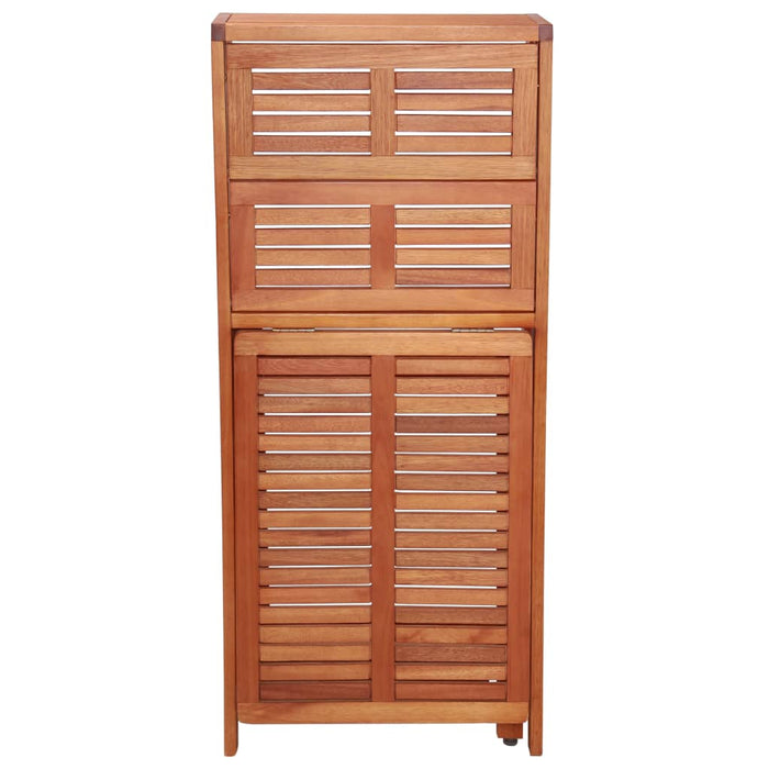 Set mobilier bistro pliabil, 3 piese, lemn masiv de acacia - WALTI WALTI
