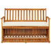 Bancă de depozitare grădină 120x63x84 cm lemn masiv salcâm XL - WALTI WALTI