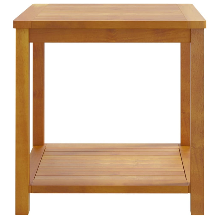 Masă laterală, 45x45x45 cm, lemn solid de salcâm - WALTI WALTI