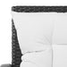 Set mobilier de grădină cu perne, 5 piese, negru, poliratan - WALTI WALTI