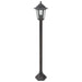 Stâlp iluminare grădină, 6 buc., bronz, 110 cm, aluminiu, E27 - WALTI WALTI