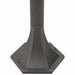 Stâlp iluminare grădină, 6 buc., bronz, 110 cm, aluminiu, E27 - WALTI WALTI