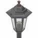 Stâlp iluminare grădină, 6 buc., bronz, 110 cm, aluminiu, E27 - WALTI WALTI