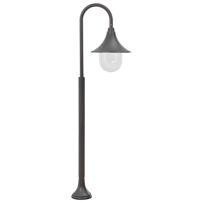 Stâlp de iluminat pentru grădină, bronz, 120 cm, aluminiu, E27 - WALTI WALTI