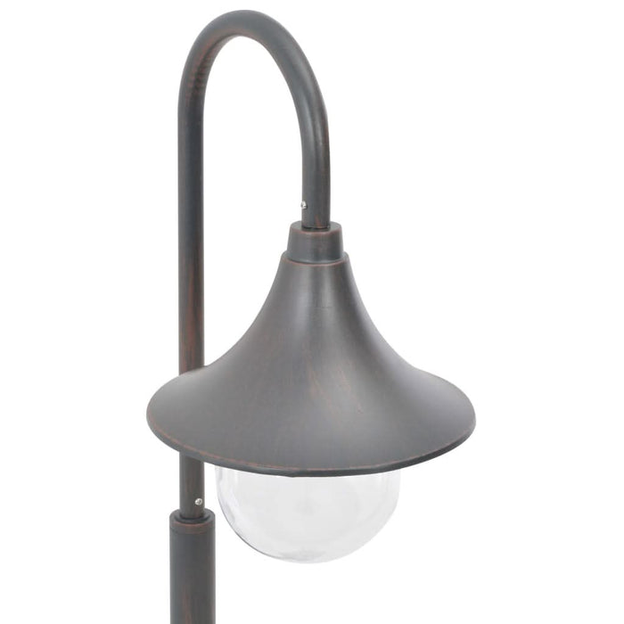 Stâlp de iluminat pentru grădină, bronz, 120 cm, aluminiu, E27 - WALTI WALTI