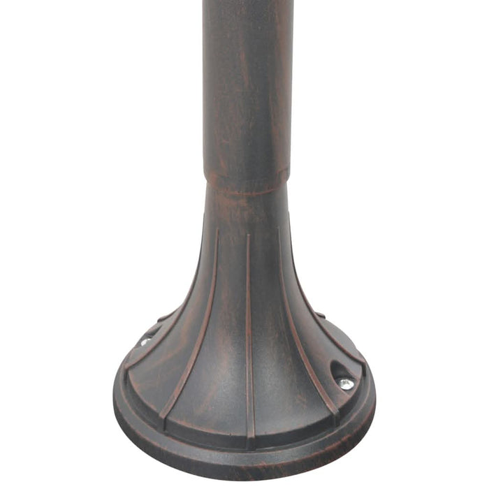 Stâlp de iluminat pentru grădină, bronz, 120 cm, aluminiu, E27 - WALTI WALTI