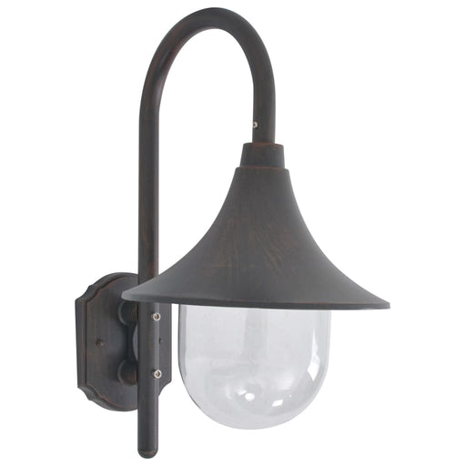 Lampă de perete de grădină E27, bronz, 42 cm, aluminiu - WALTI WALTI