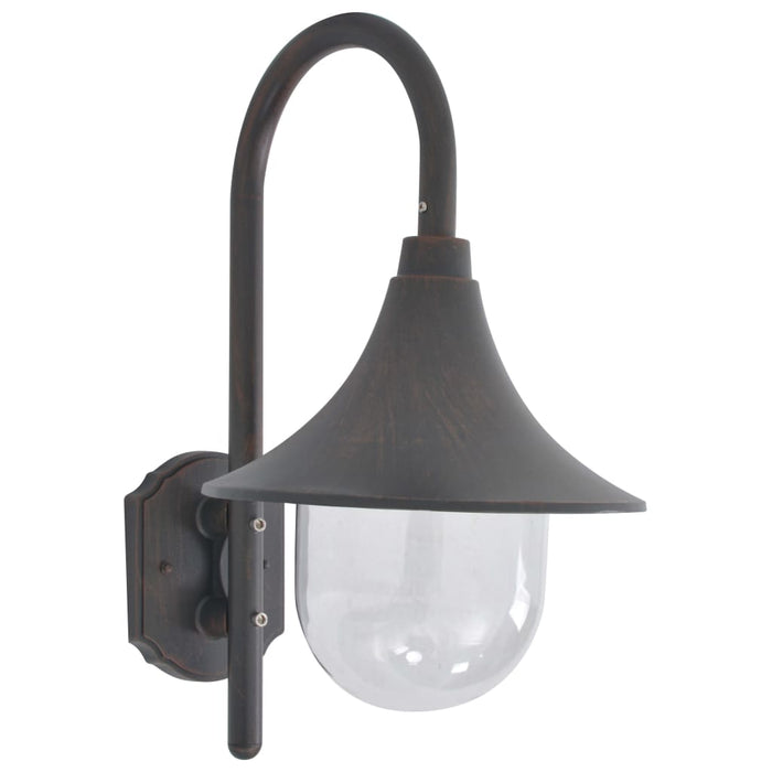 Lampă de perete de grădină E27, bronz, 42 cm, aluminiu - WALTI WALTI