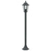 Stâlp iluminare grădină 6 buc. E27 110 cm aluminiu verde închis - WALTI WALTI