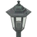Stâlp iluminare grădină 6 buc. E27 110 cm aluminiu verde închis - WALTI WALTI