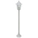 Stâlp iluminare grădină, 6 buc., alb, 110 cm, aluminiu, E27 - WALTI WALTI