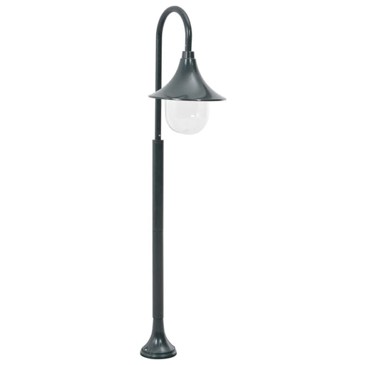 Stâlp iluminat grădină, verde închis, 120 cm, aluminiu, E27 - WALTI WALTI