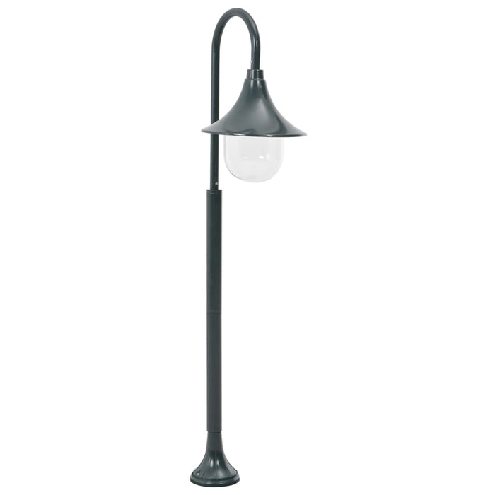 Stâlp iluminat grădină, verde închis, 120 cm, aluminiu, E27 - WALTI WALTI