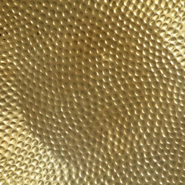 Măsuță de cafea, alamă, 70 x 30 cm, aluminiu bătut cu ciocanul - WALTI WALTI